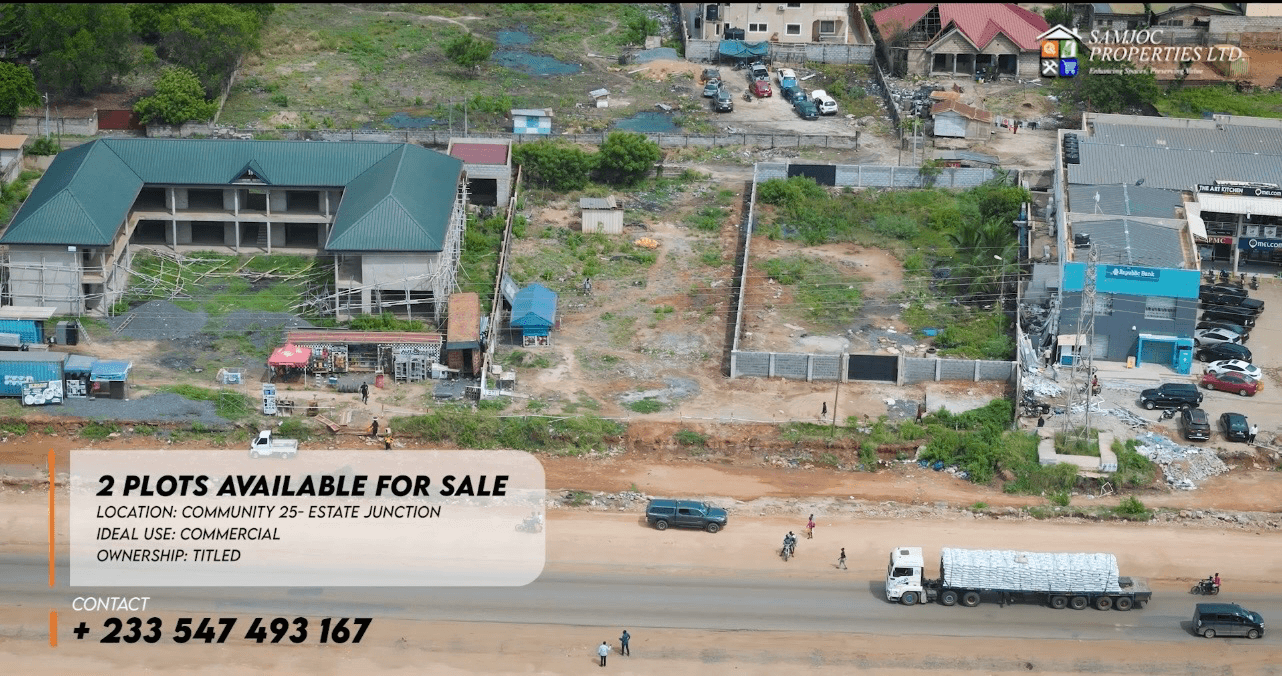 Commercial Land for Sale – Estate Junction (Roadside)